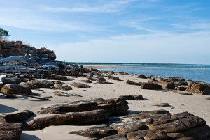Mouth of the Drysdale River .. not many people on this beach