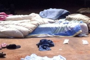Sleeping-in-driveway