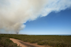 Bush fire nears Broome