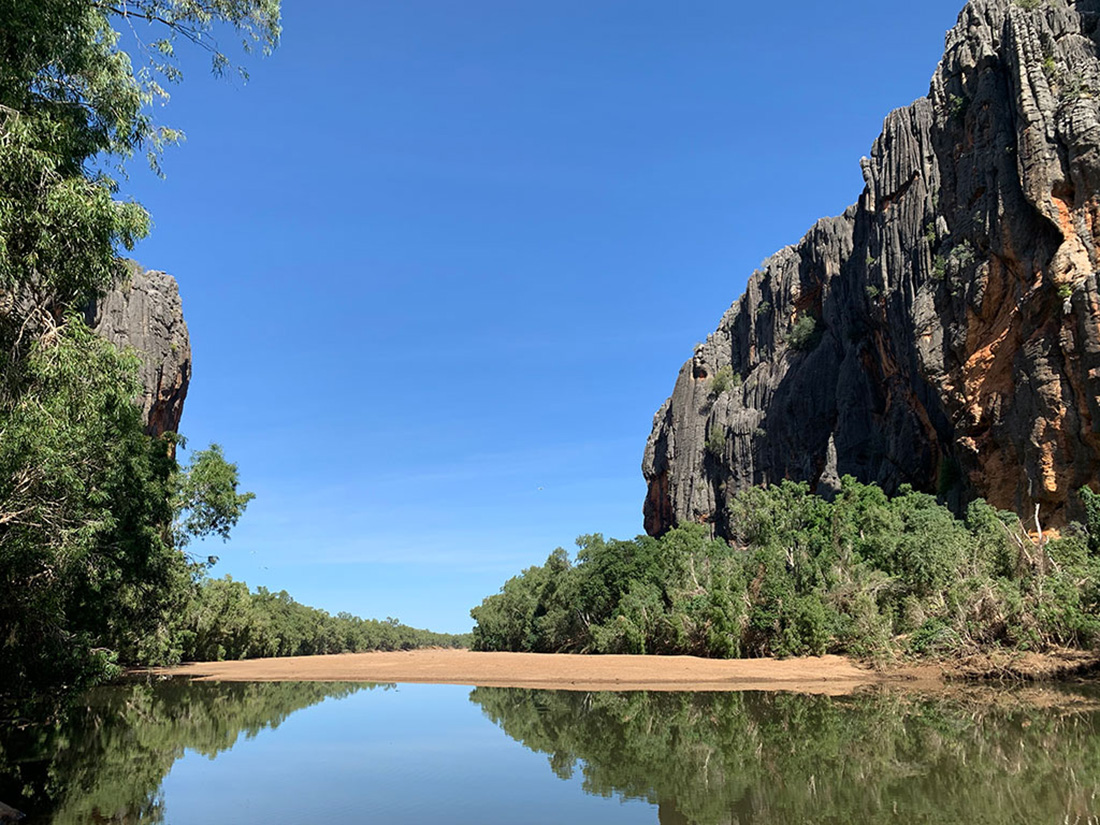 Windjana Gorge Reflection Windjana Gorge